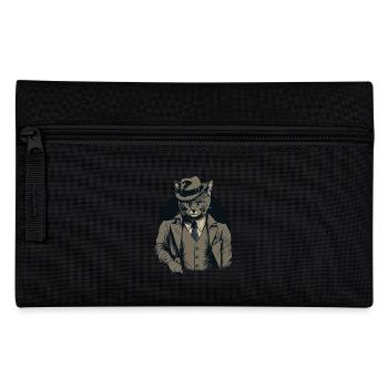 Gangster Cat Leader d’un gang de chats des années 1920 - Trousse - noir - Devant