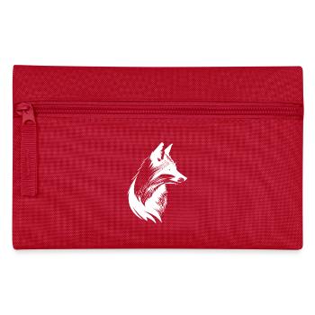 Joli renard de la forêt Portrait de nature - Trousse - rouge - Devant