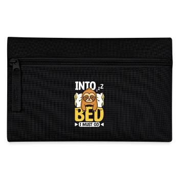 Dans mon lit, je dois aller Paresseux - Trousse - noir - Devant