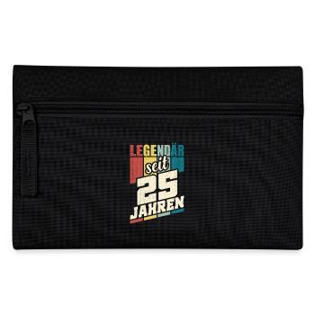 25. Geburtstag Legendär Seit 25 Jahren Legende 25 - Federtasche - Schwarz - Vorne
