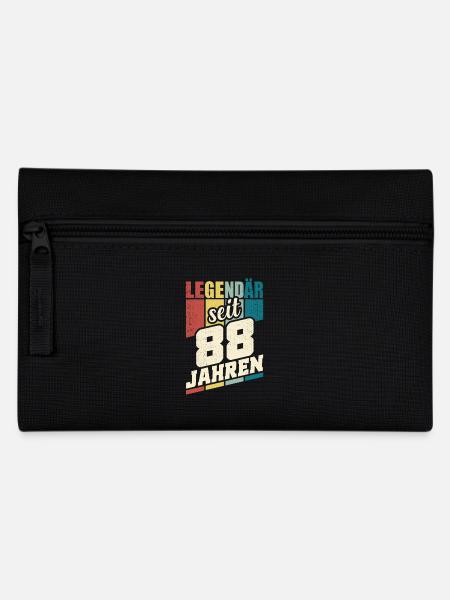 88. Geburtstag Legendär Seit 88 Jahren Legende 88 - Federtasche - Schwarz