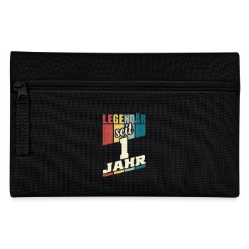 1. Geburtstag Legendär Seit 1 Jahr Legende 1 - Federtasche - Schwarz - Vorne
