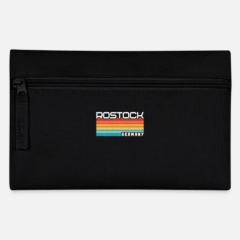 Rostockerin Rostocker Rostock - Federtasche - Schwarz