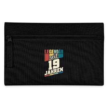 19. Geburtstag Legendär Seit 19 Jahren Legende 19 - Federtasche - Schwarz - Vorne
