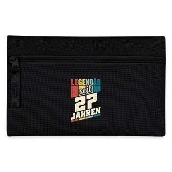 27. Geburtstag Legendär Seit 27 Jahren Legende 27 - Federtasche - Schwarz - Vorne