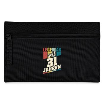 31. Geburtstag Legendär Seit 31 Jahren Legende 31 - Federtasche - Schwarz - Vorne