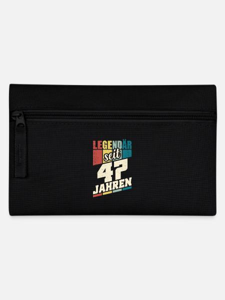 47. Geburtstag Legendär Seit 47 Jahren Legende 47 - Federtasche - Schwarz