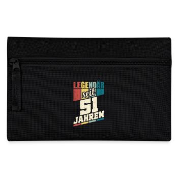 51. Geburtstag Legendär Seit 51 Jahren Legende 51 - Federtasche - Schwarz - Vorne