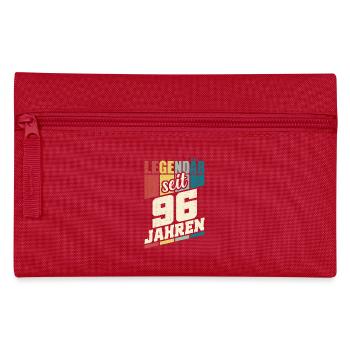 96. Geburtstag Legendär Seit 96 Jahren Legende 96 - Federtasche - Rot - Vorne