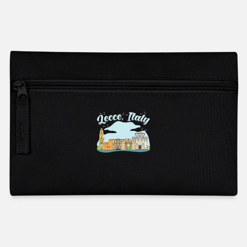 Lecce Italien Souvenir - Federtasche - Schwarz