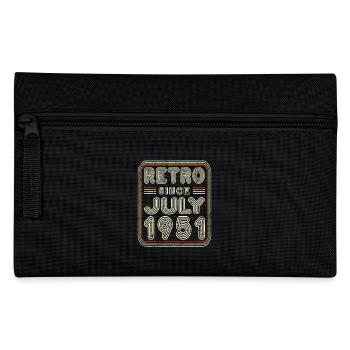 Birthday July 1951 Retro Gift - Pencil Case - black - Front