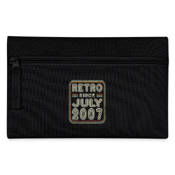 Geburtstag Juli 2007 Retro Geschenk - Federtasche - Schwarz - Vorne