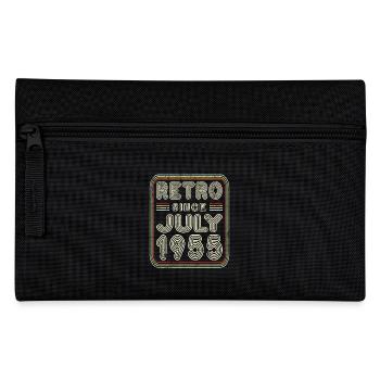 Birthday July 1955 Retro Gift - Pencil Case - black - Front