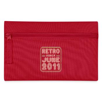 Geburtstag Juni 2011 Retro Geschenk - Federtasche - Rot - Vorne