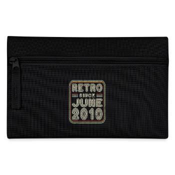 Birthday June 2010 Retro Gift - Pencil Case - black - Front