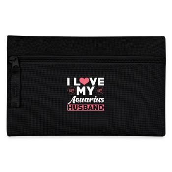 Ich Liebe meinen Wassermann Ehemann - Federtasche - Schwarz - Vorne