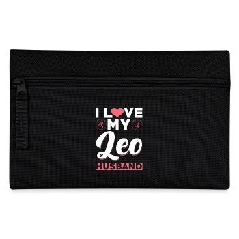 J’aime mon mari Lion - Trousse - noir - Devant