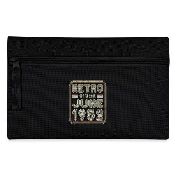 Geburtstag Juni 1952 Retro Geschenk - Federtasche - Schwarz - Vorne
