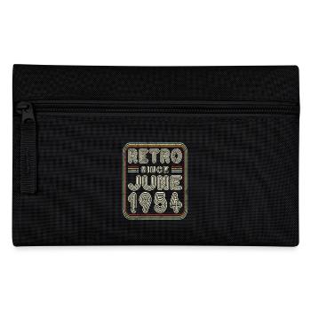 Geburtstag Juni 1954 Retro Geschenk - Federtasche - Schwarz - Vorne