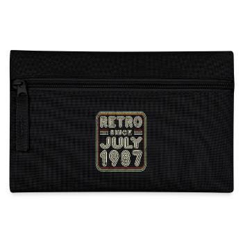 Geburtstag Juli 1987 Retro Geschenk - Federtasche - Schwarz - Vorne