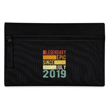 Birthday July 2019 Legendary Epic - Pencil Case - black - Front