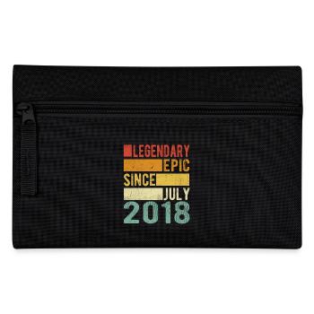 Birthday July 2018 Legendary Epic - Pencil Case - black - Front
