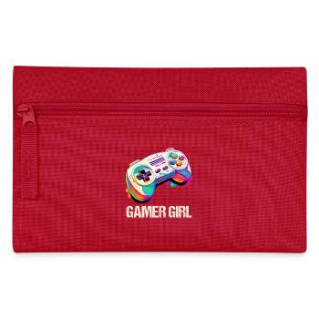 Gaming Console PC Gamer Girl Gamer Girl - Pencil Case - red - Front