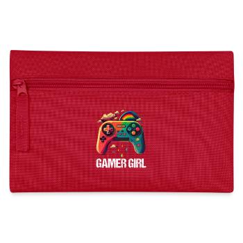 Gaming Console PC Gamer Girl Gamer Girl - Pencil Case - red - Front