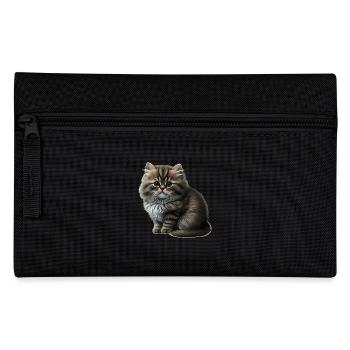 Cat Cats Cat lover cute kitten - Pencil Case - black - Front