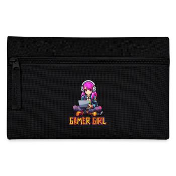 Gaming Console PC Gamer Girl Gamer Girl - Pencil Case - black - Front