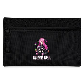 Gaming Console PC Gamer Girl Gamer Girl - Pencil Case - black - Front