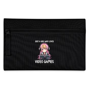 Gaming Console PC Gamer Girl Gamer Girl - Pencil Case - black - Front