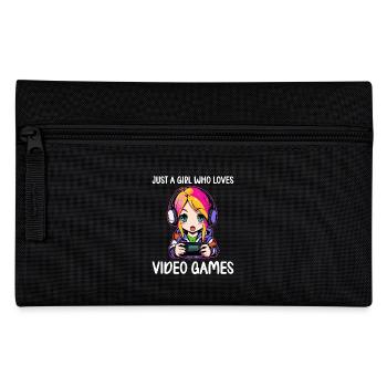 Gaming Console PC Gamer Girl Gamer Girl - Pencil Case - black - Front