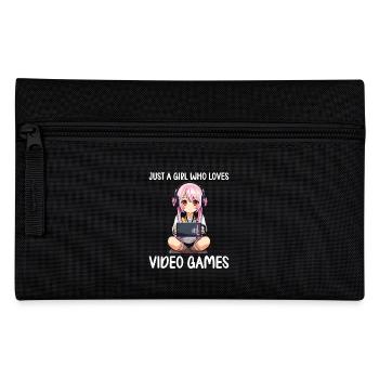 Gaming Console PC Gamer Girl Gamer Girl - Pencil Case - black - Front