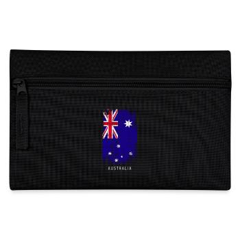 Souvenir Mit Der Landflagge Von Australia - Federtasche - Schwarz - Vorne