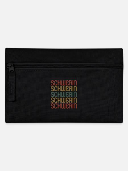 Schwerin Schwerinerin Schweriner Stadt Schwerin - Federtasche - Schwarz