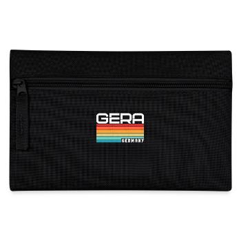 Gera Geraerin Geraer Stadt Gera - Pencil Case - black - Front