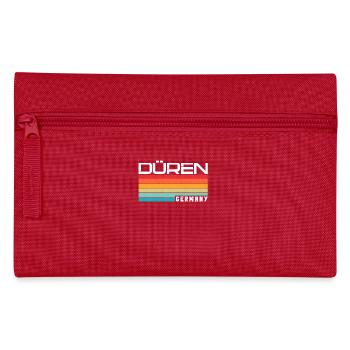 Düren Dürenerin Dürener Stadt Düren - Federtasche - Rot - Vorne