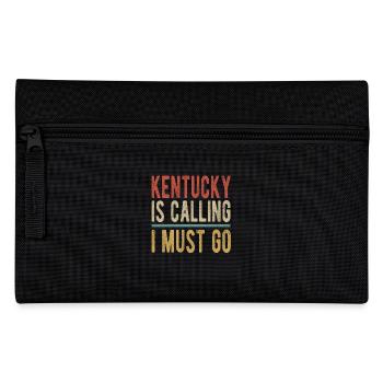 Kentucky Ruft Ich Muss Gehen - Federtasche - Schwarz - Vorne