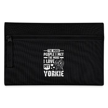 Je n’aime pas les gens aiment mon yorkie - Trousse - noir - Devant