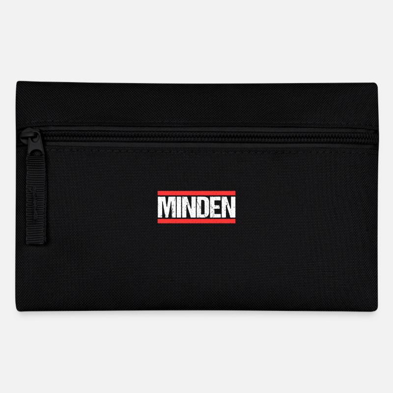 Minden Mindenerin Mindener Stadt Minden - Federtasche - Schwarz