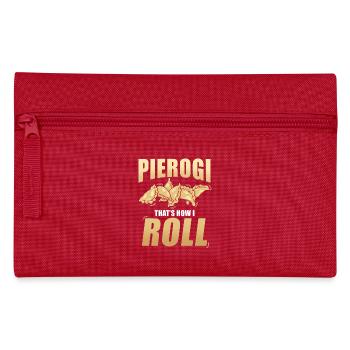 Pierogi dumplings - Pencil Case - red - Front