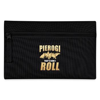 Pierogi dumplings - Pencil Case - black - Front