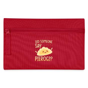 Pierogi dumplings kawaii pierogi - Pencil Case - red - Front