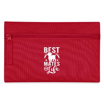 Meilleurs amis pour la vie yorkie - Trousse - rouge - Devant