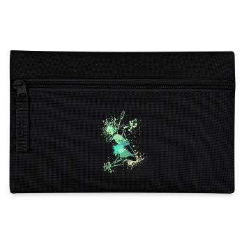 Splash Badminton player - Pencil Case - black - Front