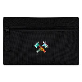 Splahs Axe Throwing Axe Throwers - Pencil Case - black - Front