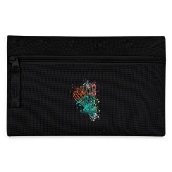 Splash Badminton shuttlecock - Pencil Case - black - Front