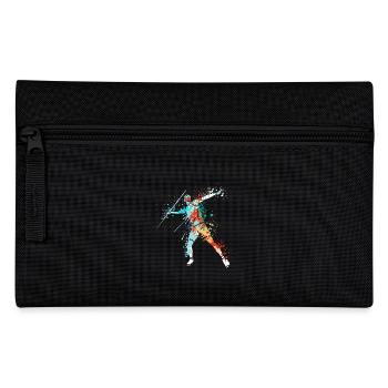 Splash javelin thrower design for Javelinist - Federtasche - Schwarz - Vorne