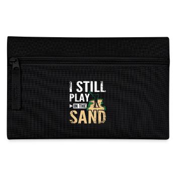 Je joue toujours dans le design de sable pour les golfeurs - Trousse - noir - Devant